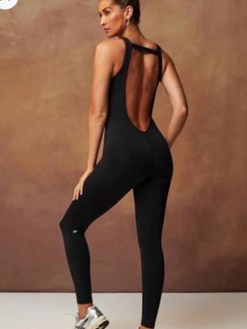 Fabletics Motion365+ black jumpsuit size S